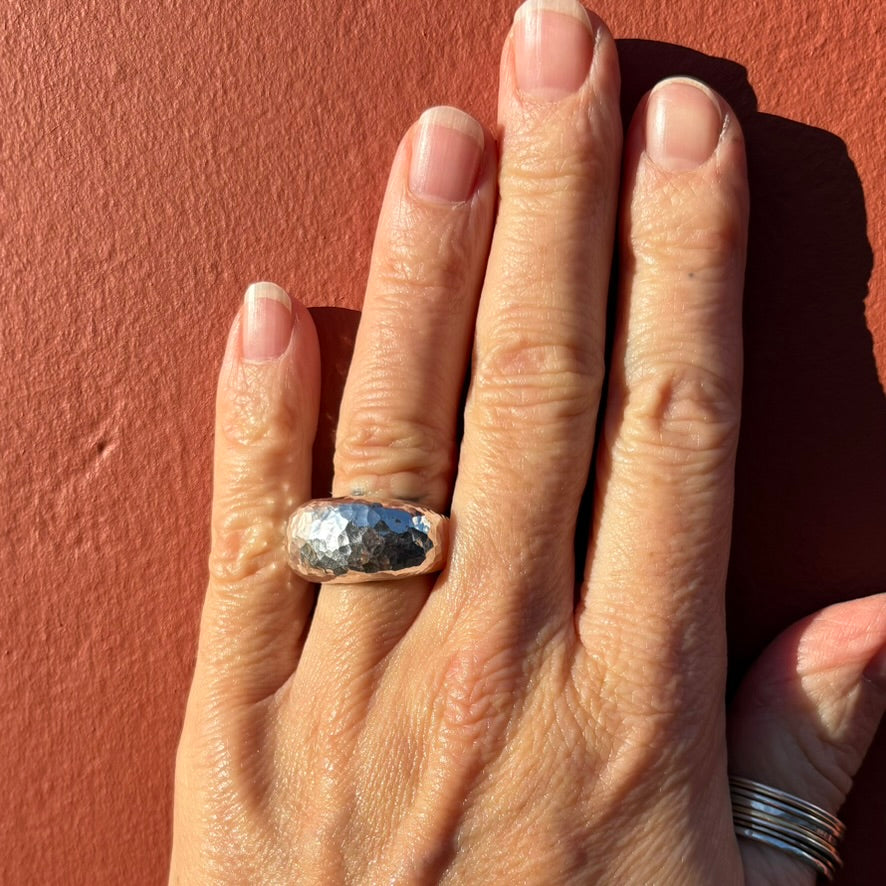 Giant Gabriella Silver Ring