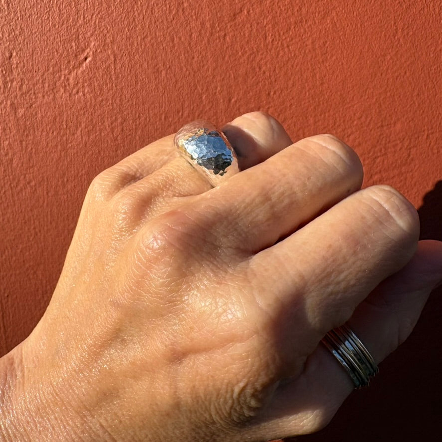 Giant Gabriella Silver Ring