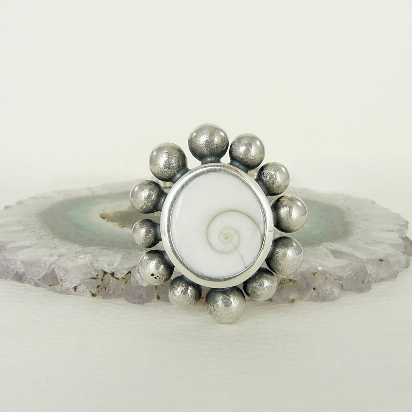 Giant Operculum Courtesan Ring