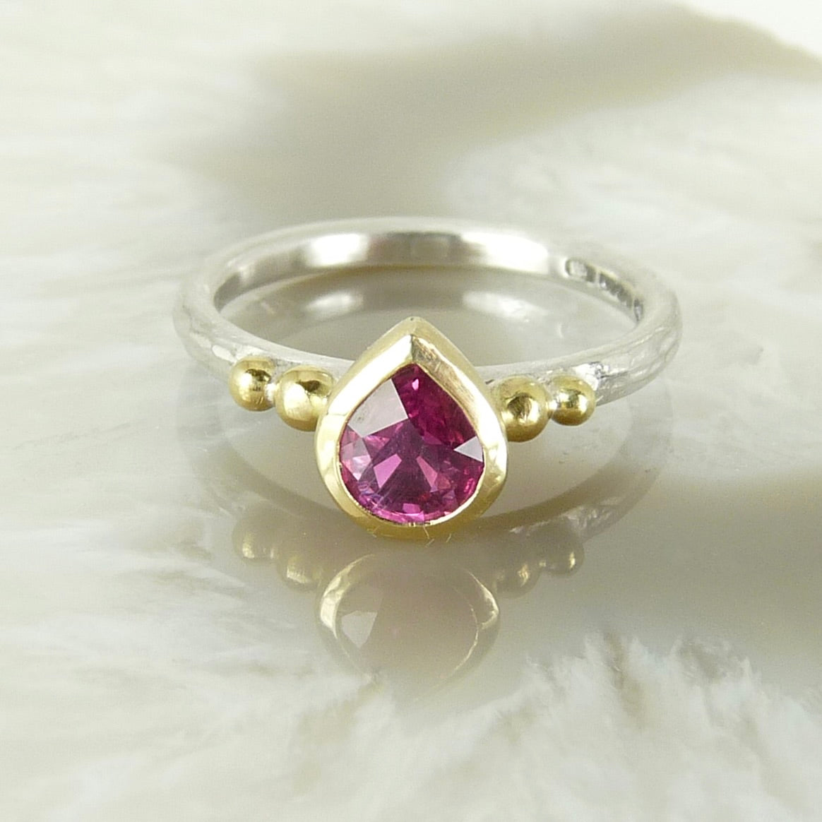 Ruby Granulation Ring