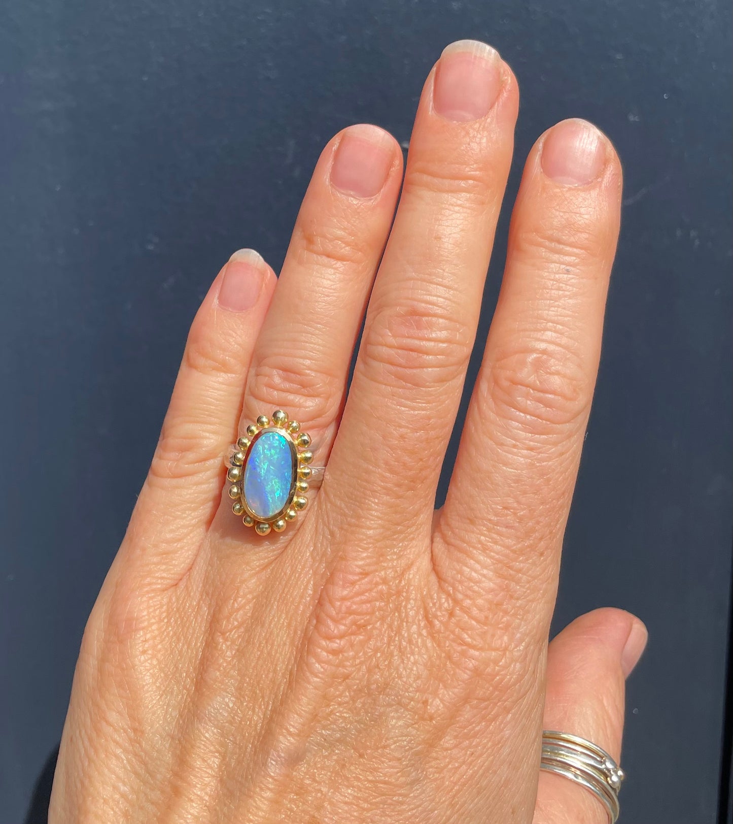 Opal Courtesan Ring