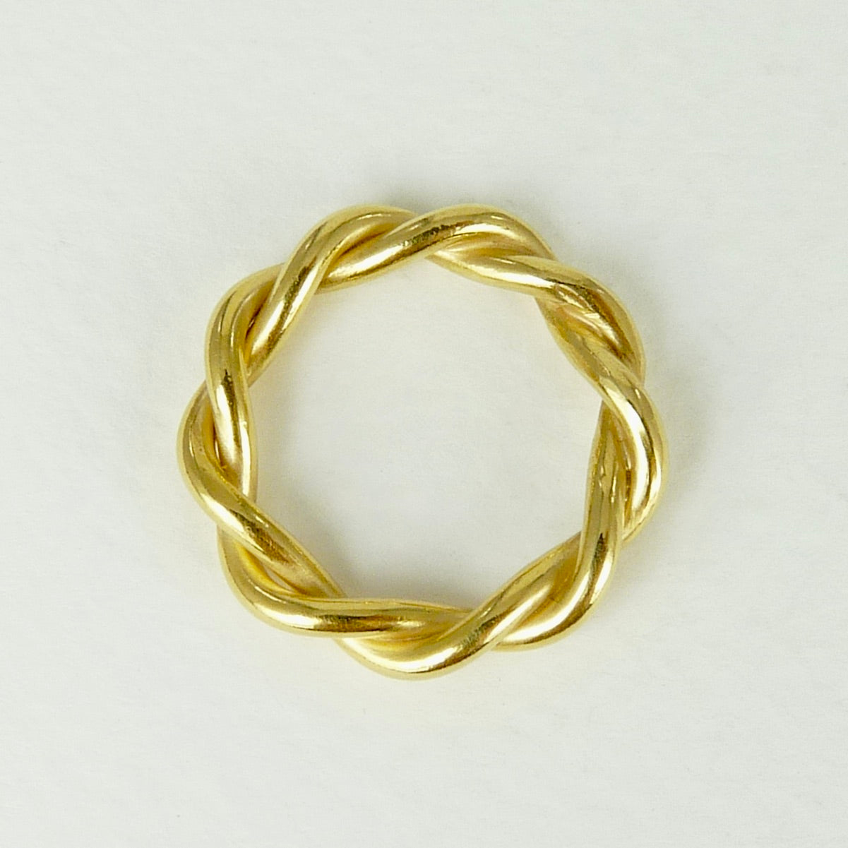 Julia Cook love twist handmade ring