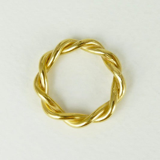 Julia Cook love twist handmade ring