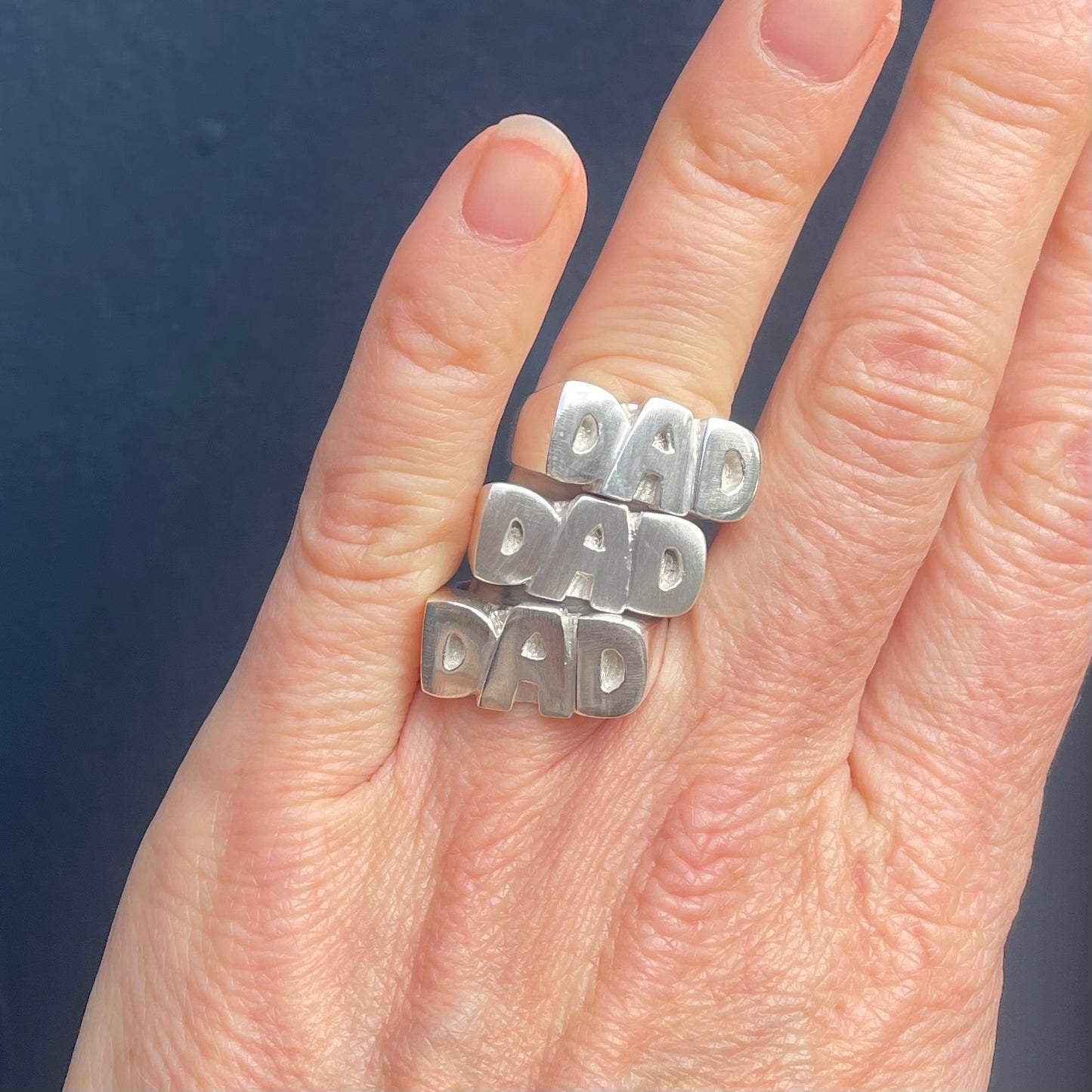 WE LOVE DAD RING