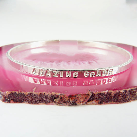 Bangle With Personalised Message