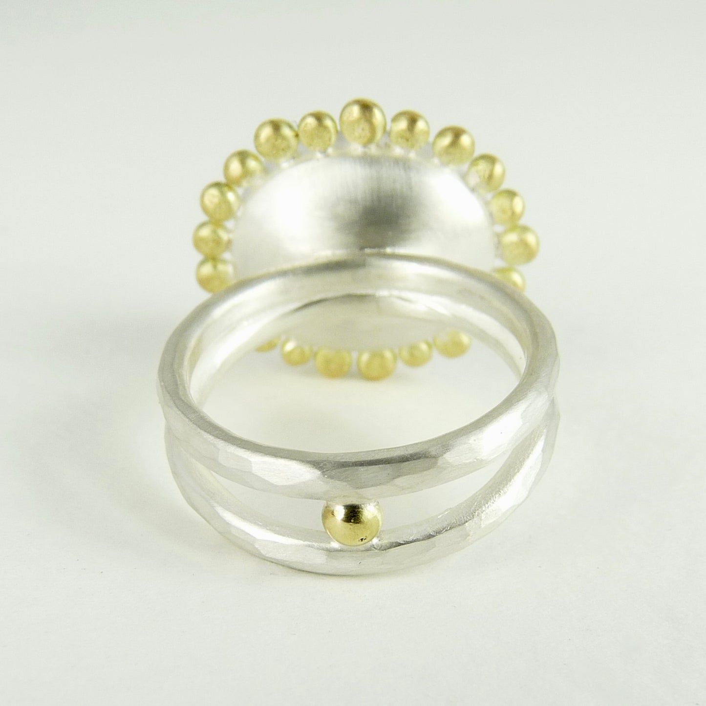 Cabochon Amethyst Courtesan Ring