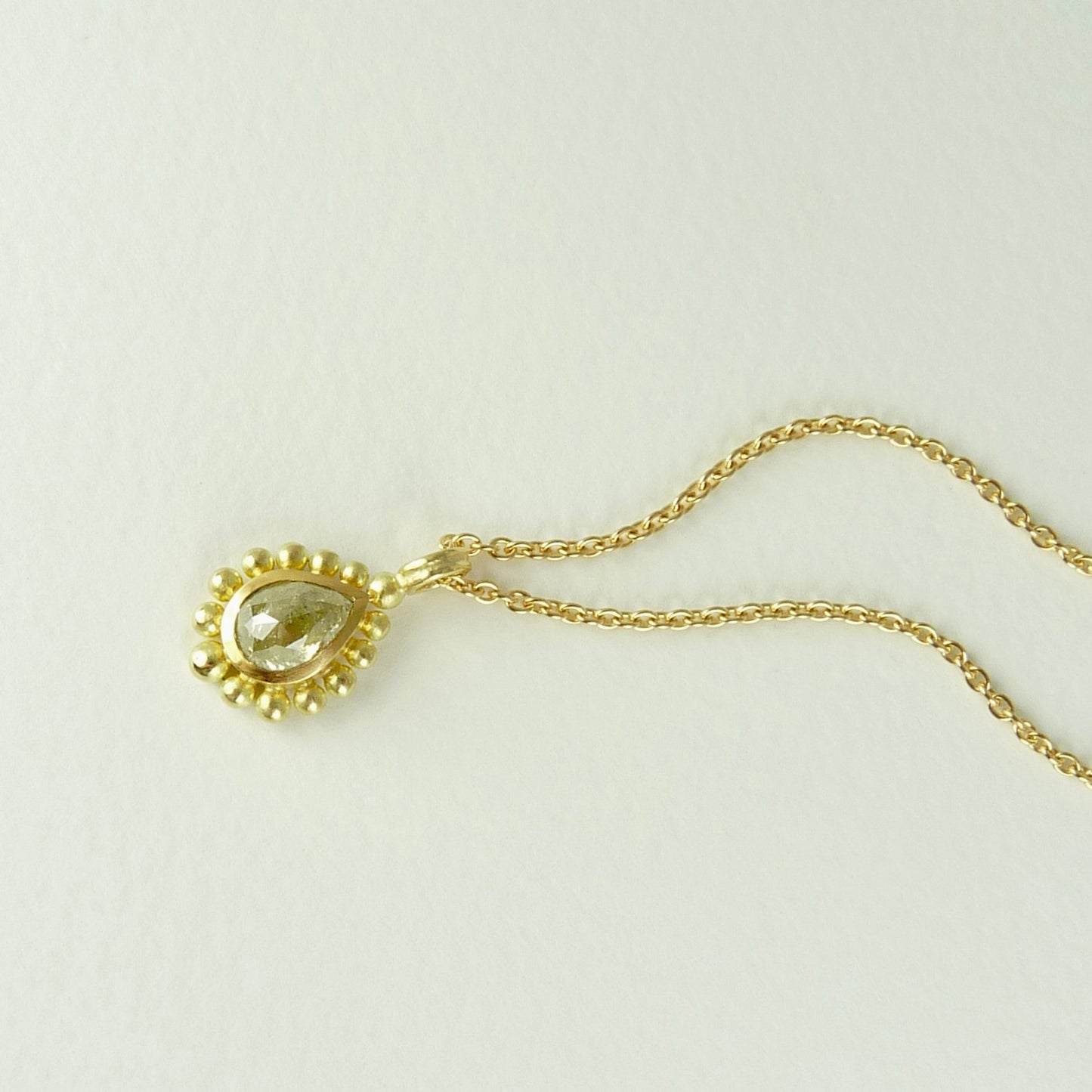 Yellow Diamond Courtesan Necklace