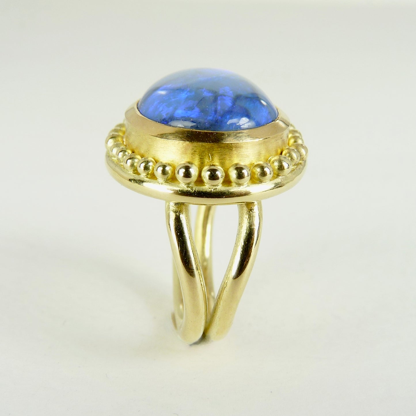 Black Opal Empress Ring