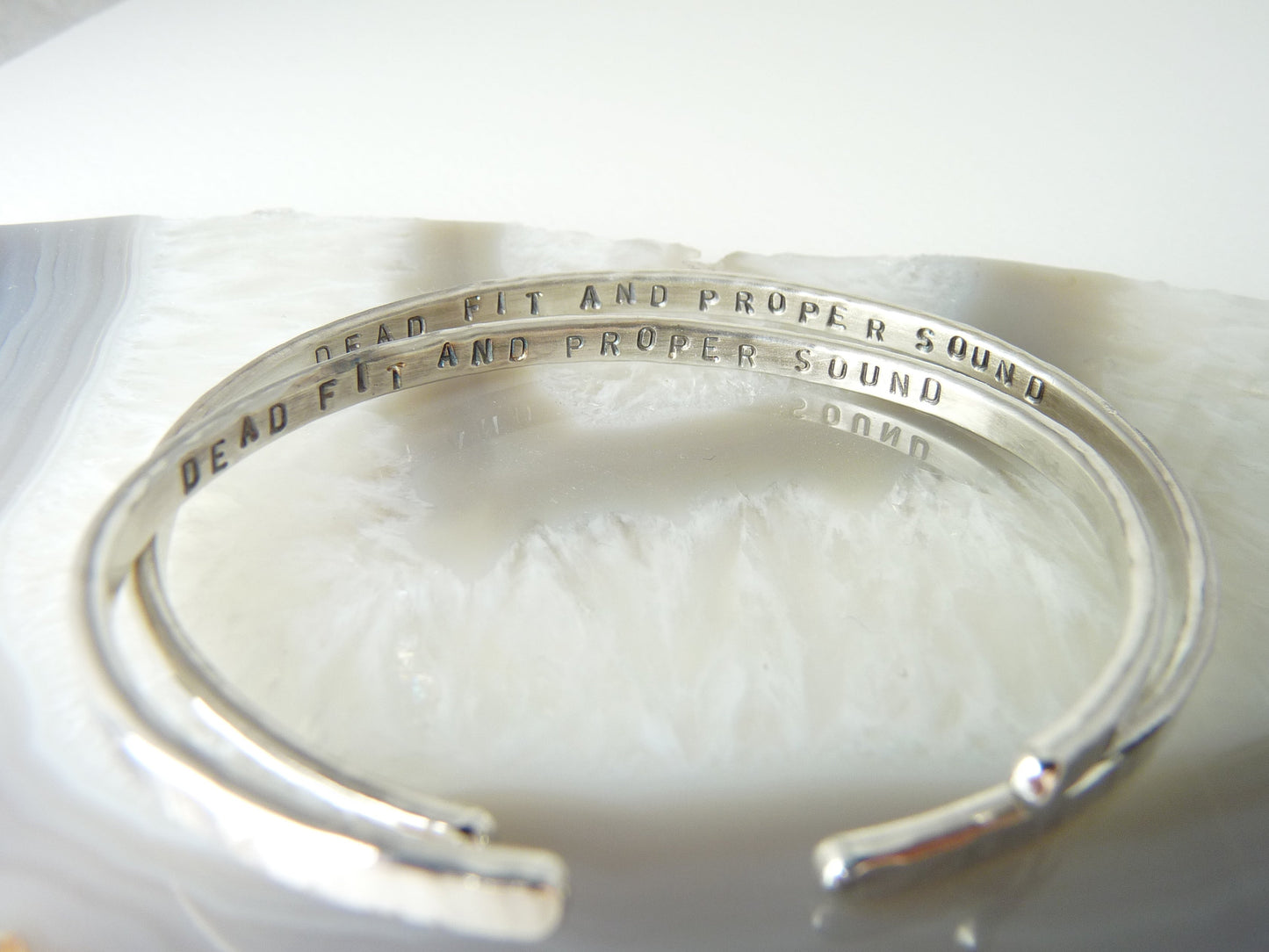 Bangle With Personalised Message