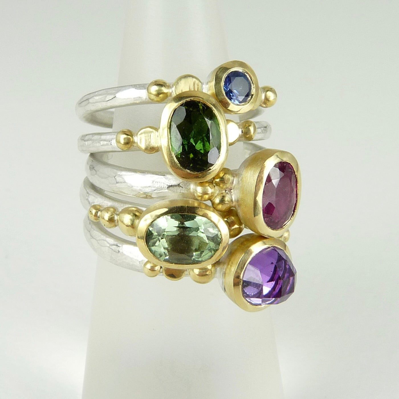 Amethyst Granulation Ring