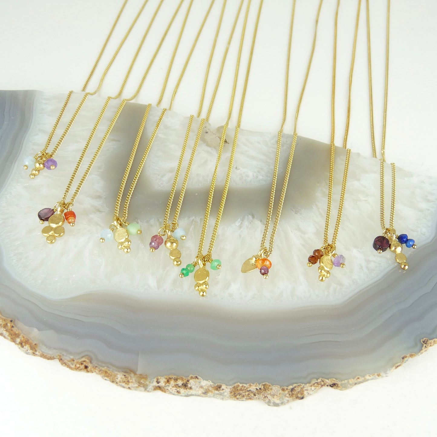 Araminta Granulation Delicate Necklace