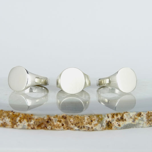 Silver Signet Ring