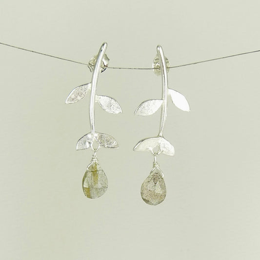 Tabby Leaf Earrings