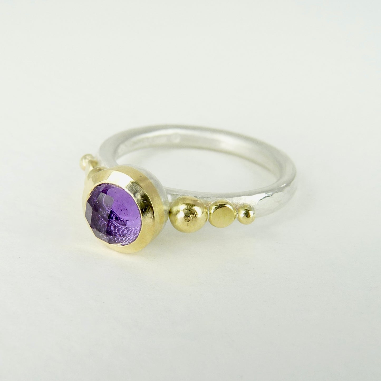 Amethyst Granulation Ring