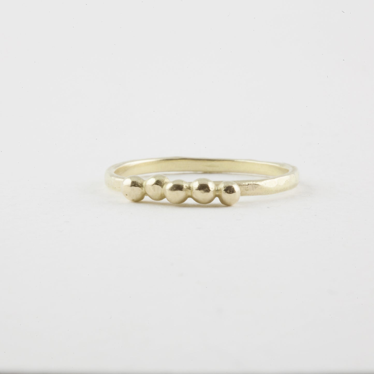 18ct Gold Delicate Elsa Granulation Ring