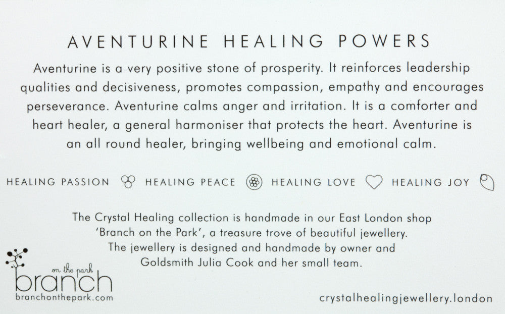 Aventurine Crystal Healing Bracelet
