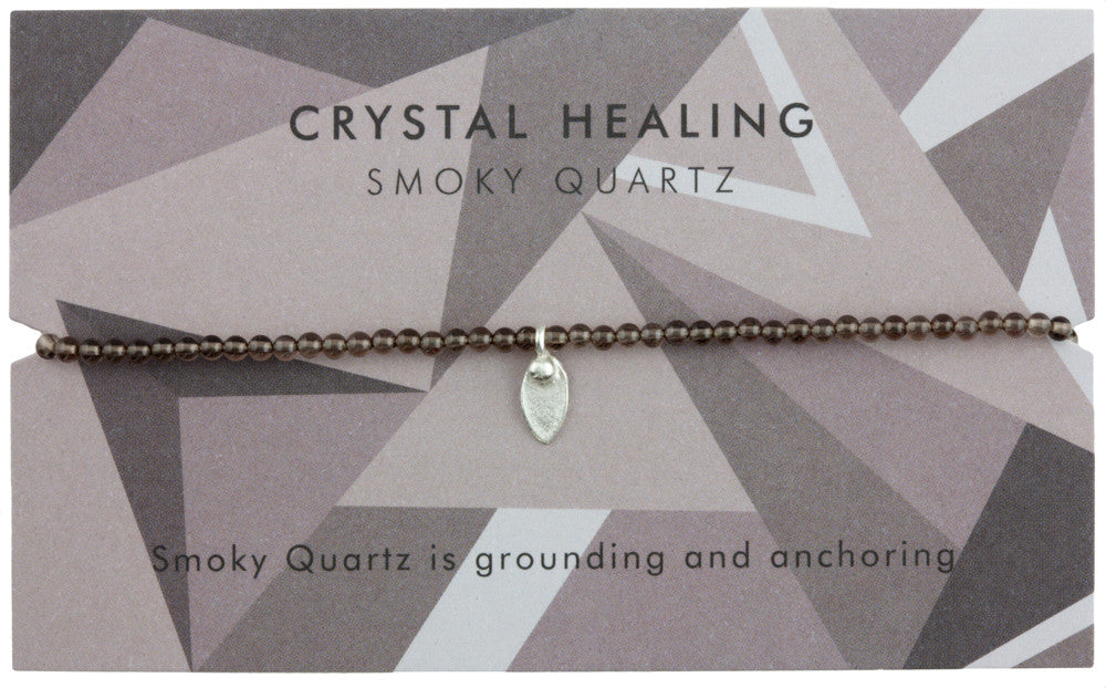 Smoky Quartz Crystal Healing Bracelet