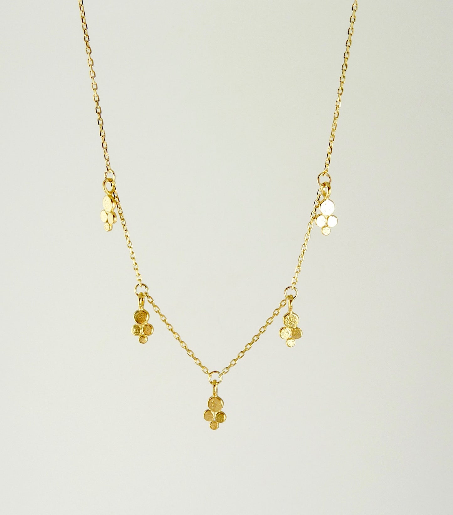 Darcy Dotted Delicate Granulation Necklace