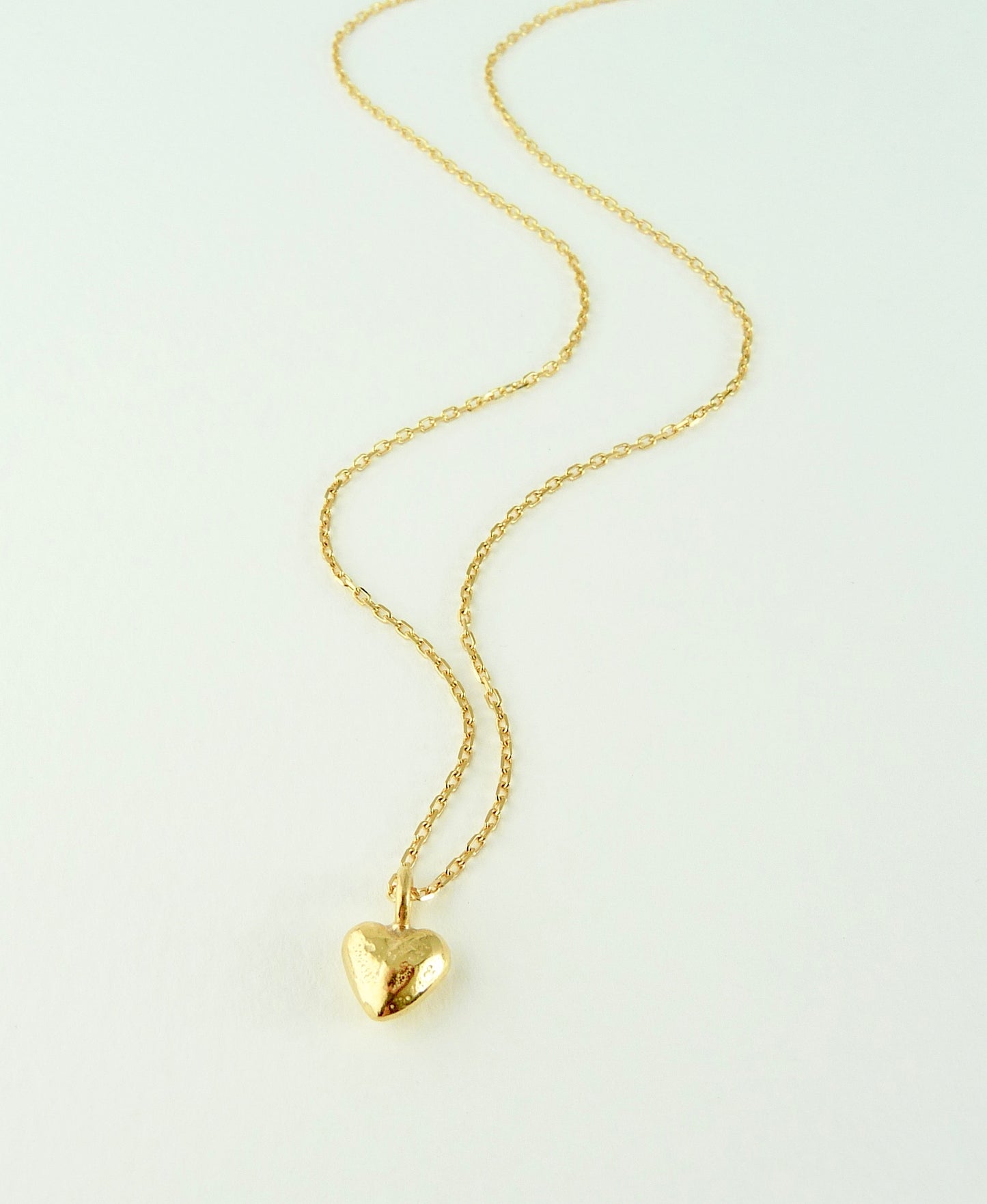 Molten Love Heart Necklace
