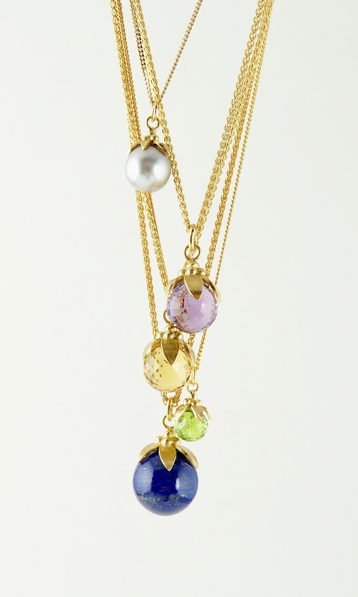 Anaïs Lapis Lazuli Necklace