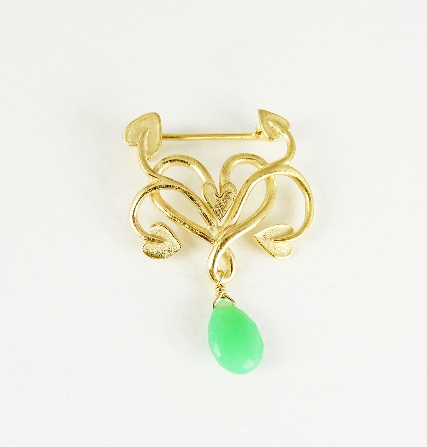 Louise Brooch in 18ct Gold Plate