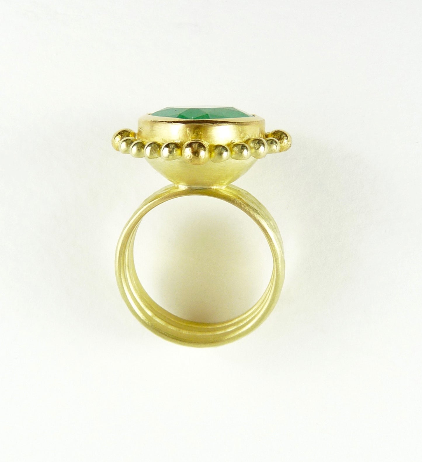 Columbian Emerald Courtesan Ring