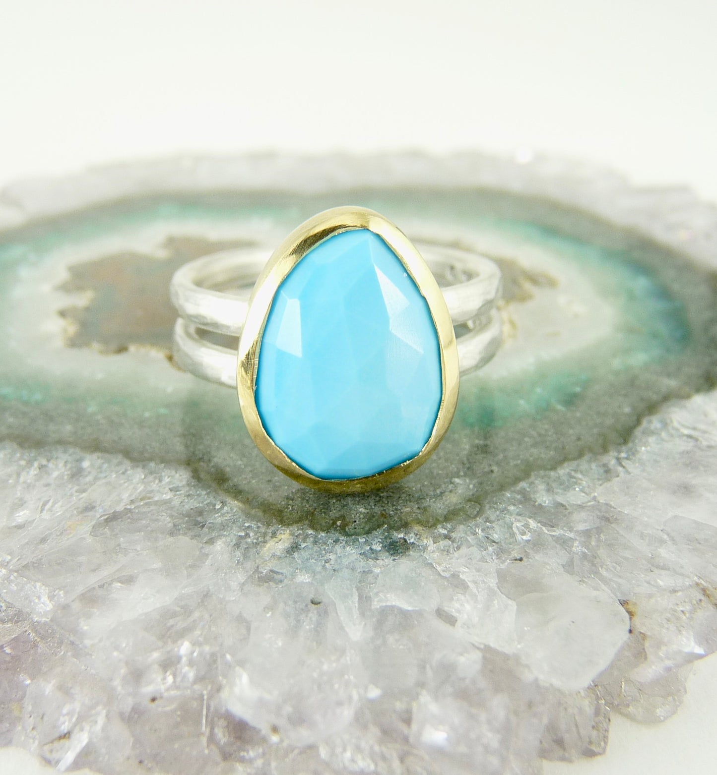 Sleeping Beauty Turquoise Ring