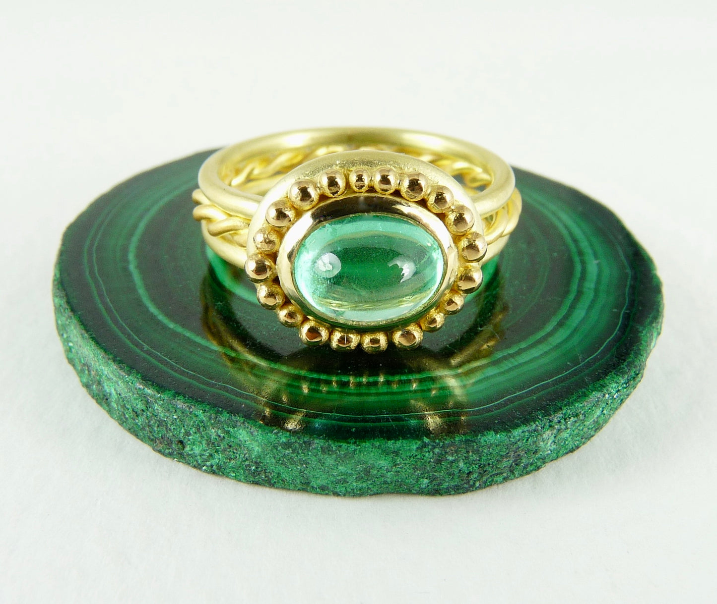 Agrippina Emerald Ring