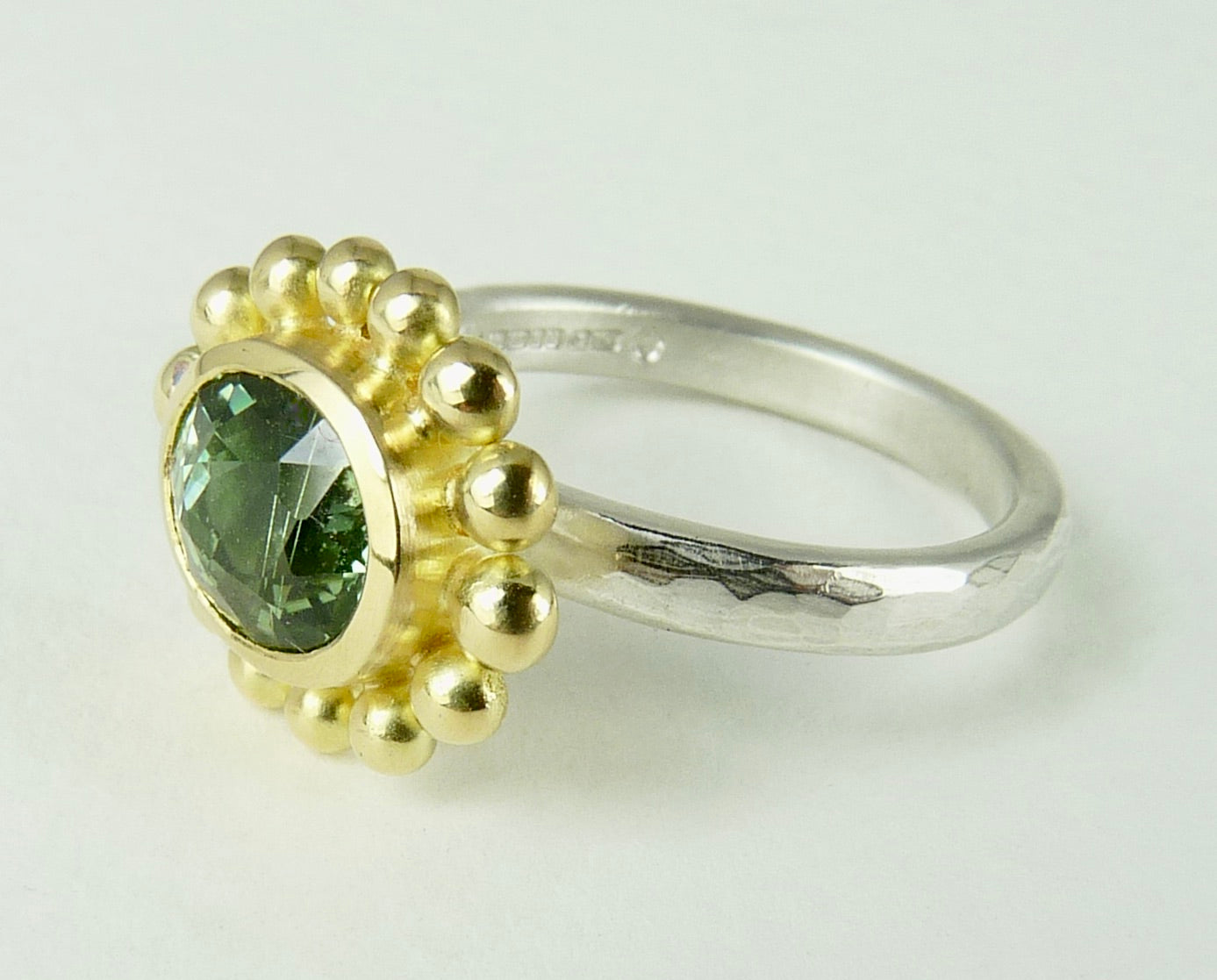 Mint Tourmaline Courtesan Ring