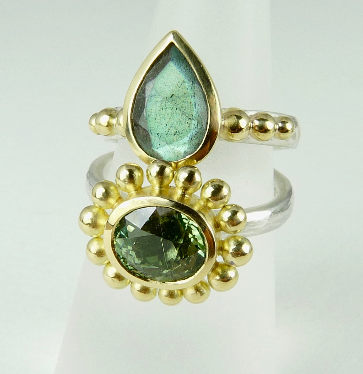 Mint Tourmaline Courtesan Ring