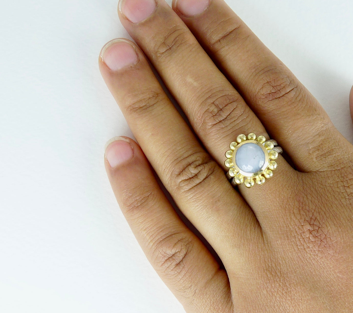 Star Sapphire Courtesan Ring