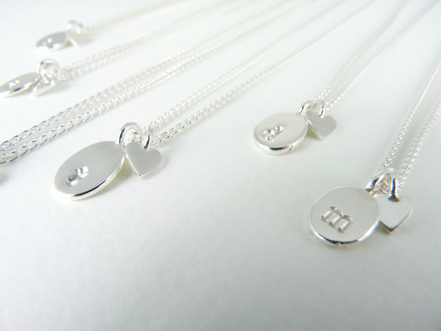 Valentine Initial Necklace
